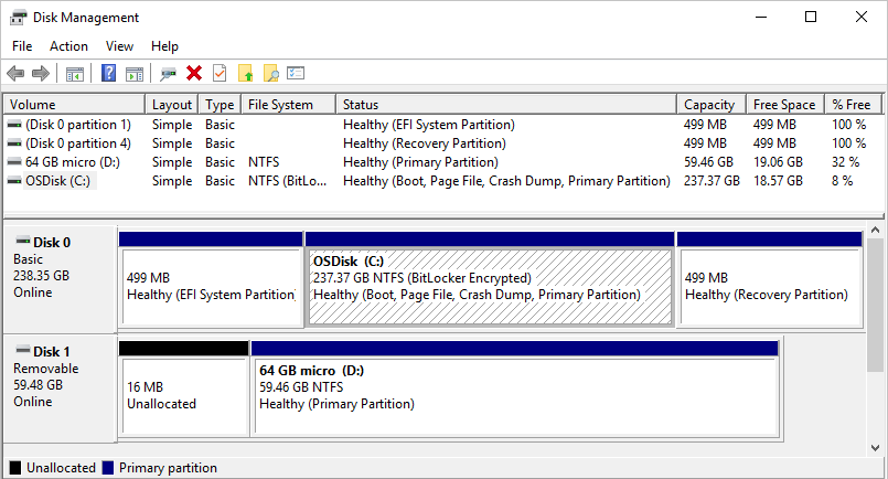 disk management